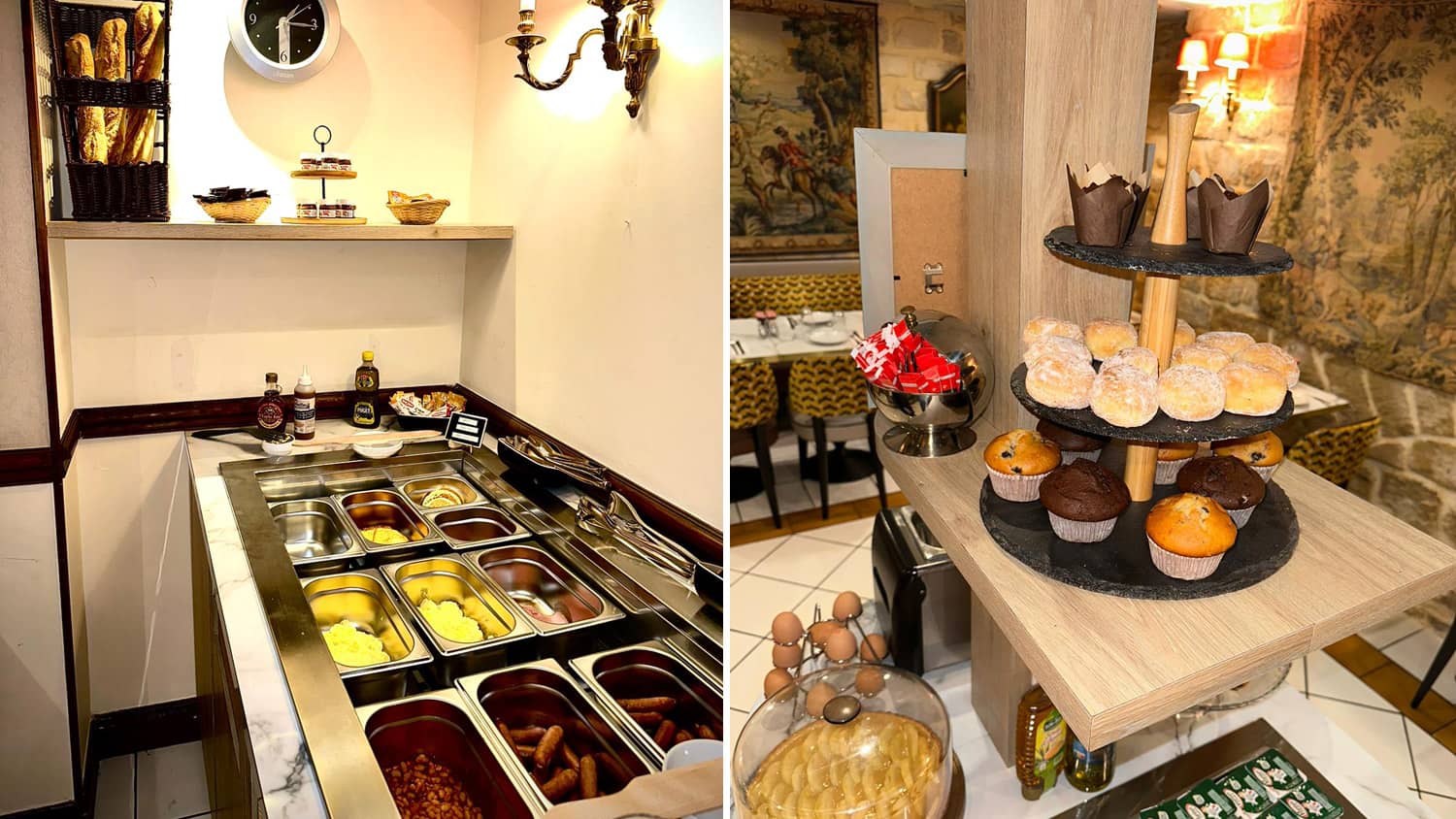 Petit déjeuner buffet Hôtel Minerve Paris